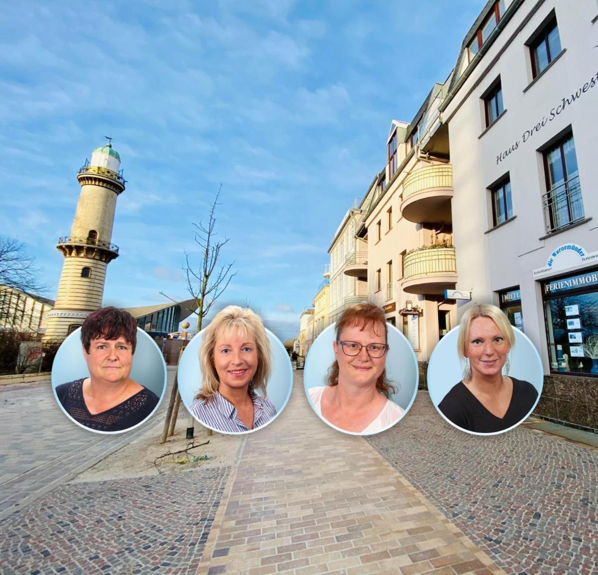 Haus Drei Schwestern, Bernstein Rostock Buitenkant foto